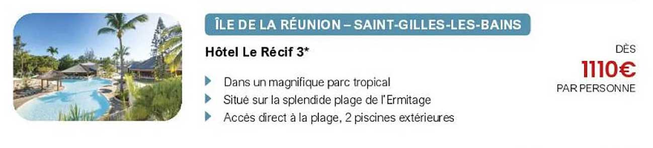 Hôtel Le Récif 3*