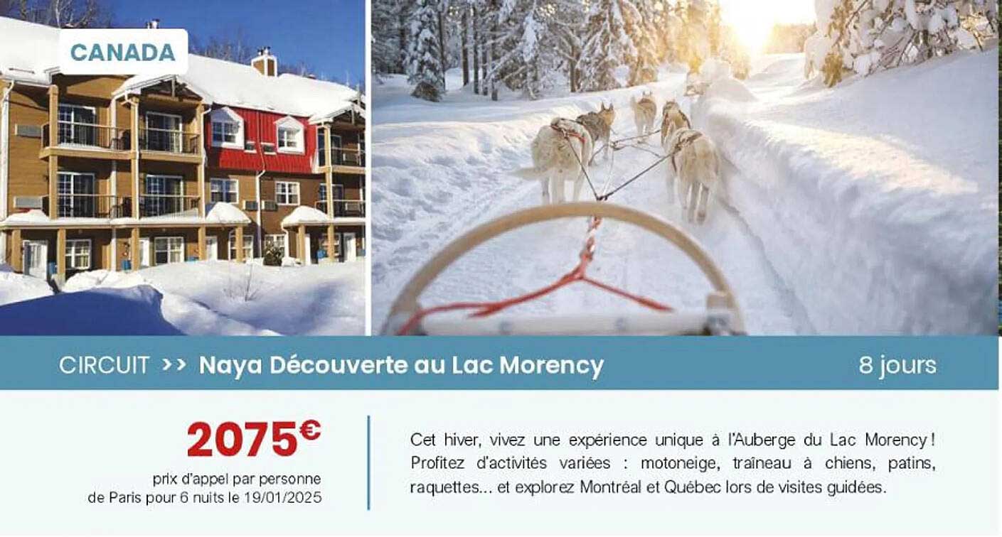 Naya Découverte au Lac Morency