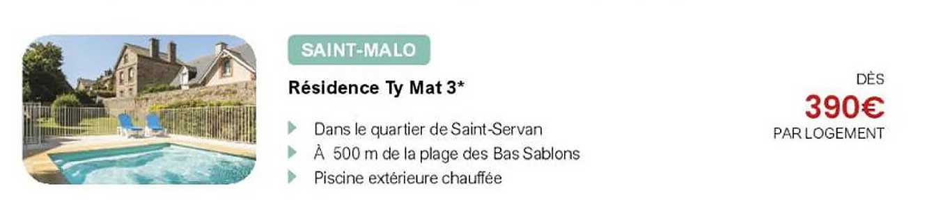 Résidence Ty Mat 3*