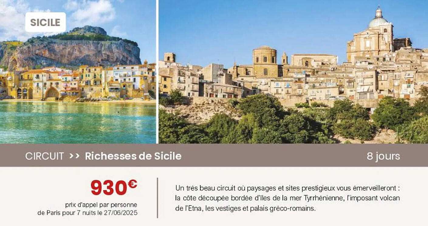 Richesses de Sicile