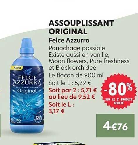 ASSOUPLISSANT ORIGINAL Felce Azzurra
