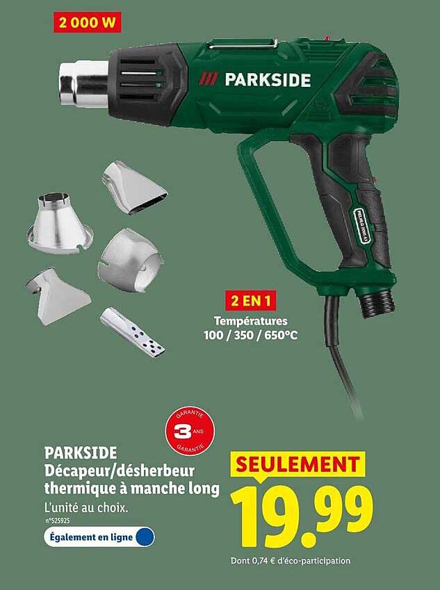 Dcapeur Thermique Lidl