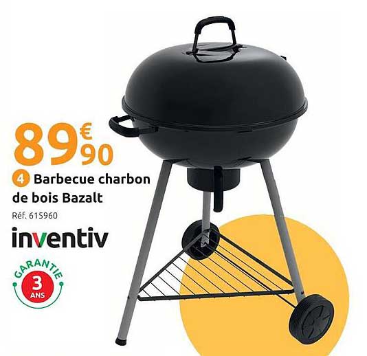 Barbecue charbon de bois Bazalt