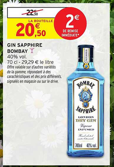 GIN SAPPHIRE BOMBAY