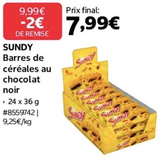 Barre De Crales Sundy