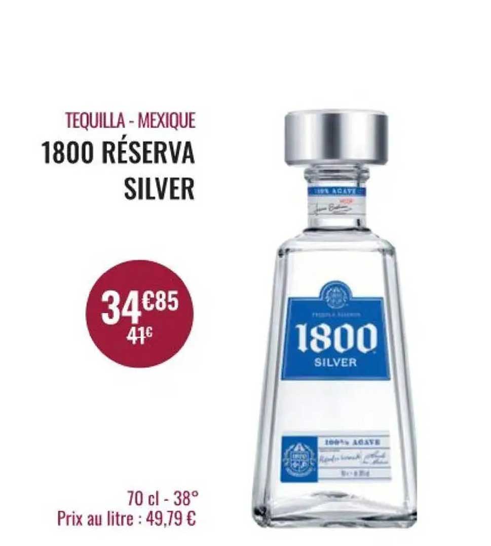 1800 RÉSERVA SILVER