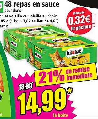 48 repas en sauce pour chats