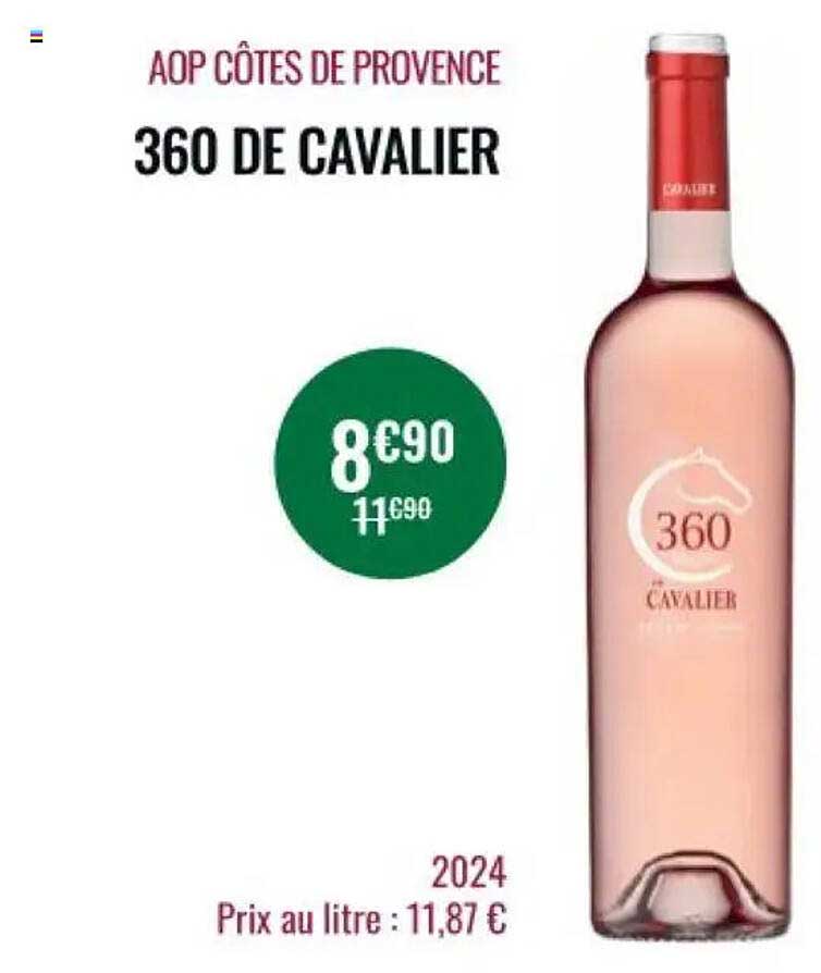 AOP CÔTES DE PROVENCE 360 DE CAVALIER