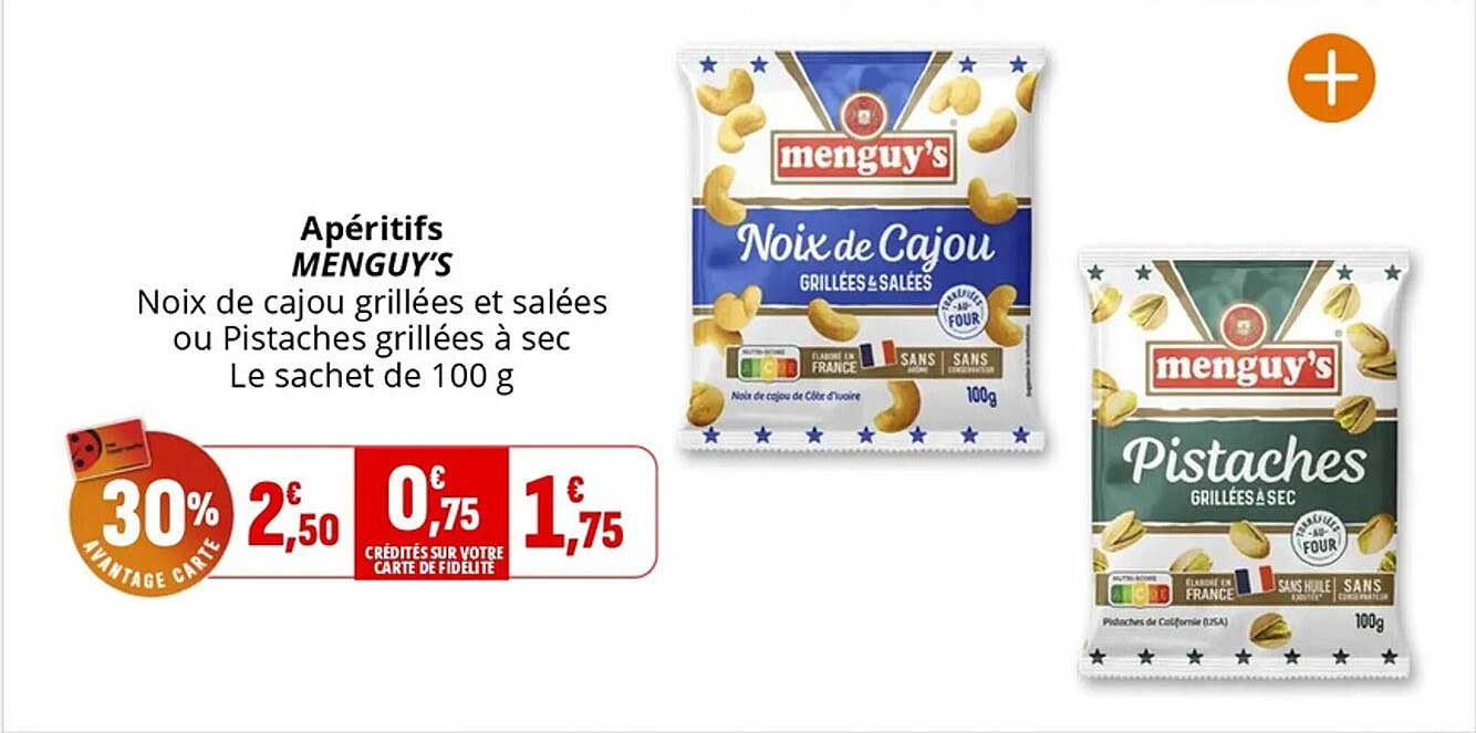 Apéritifs MENGUY’S