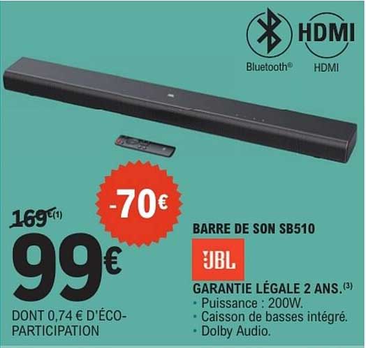 BARRE DE SON SB510
