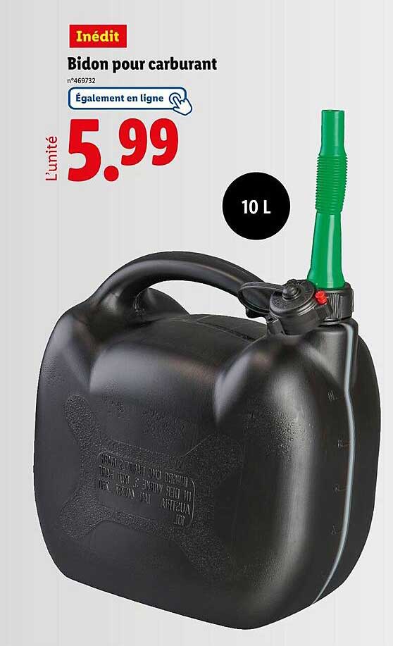 Bidon pour carburant