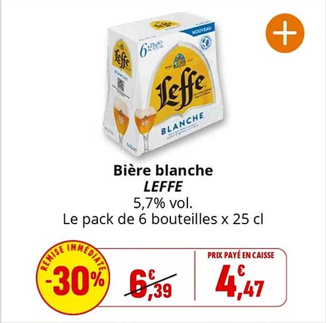 Bière blanche LEFFE