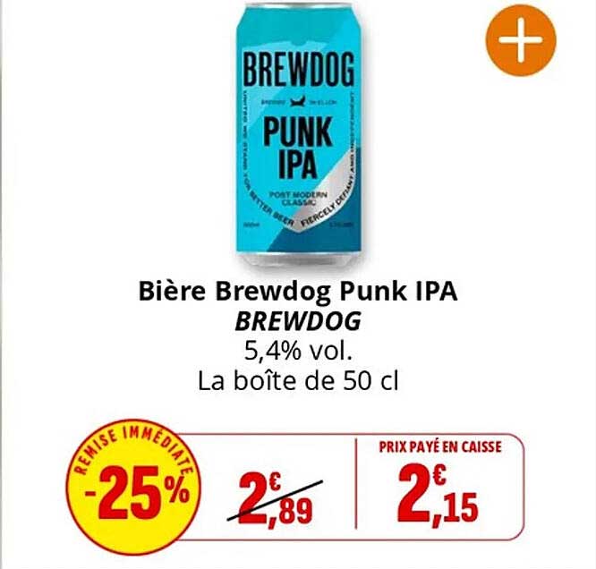 Bière Brewdog Punk IPA