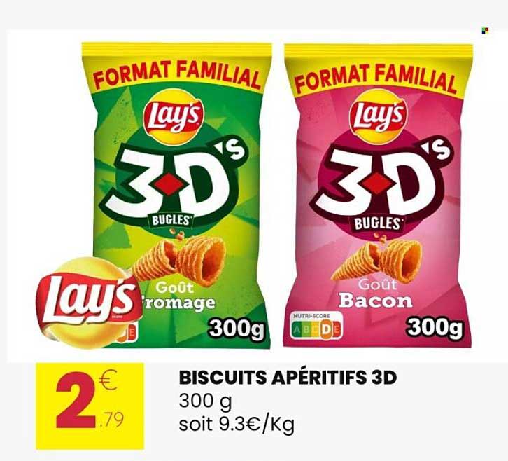 BISCUITS APÉRITIFS 3D