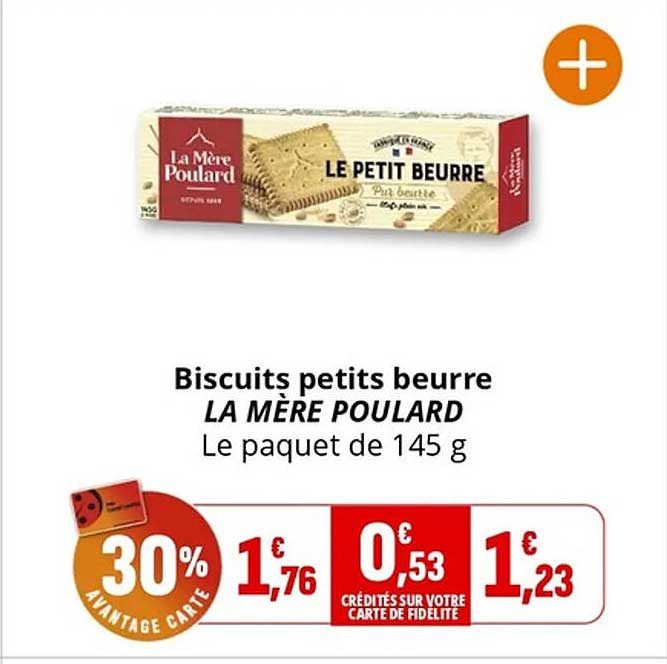 Biscuits petits beurre LA MÈRE POULARD