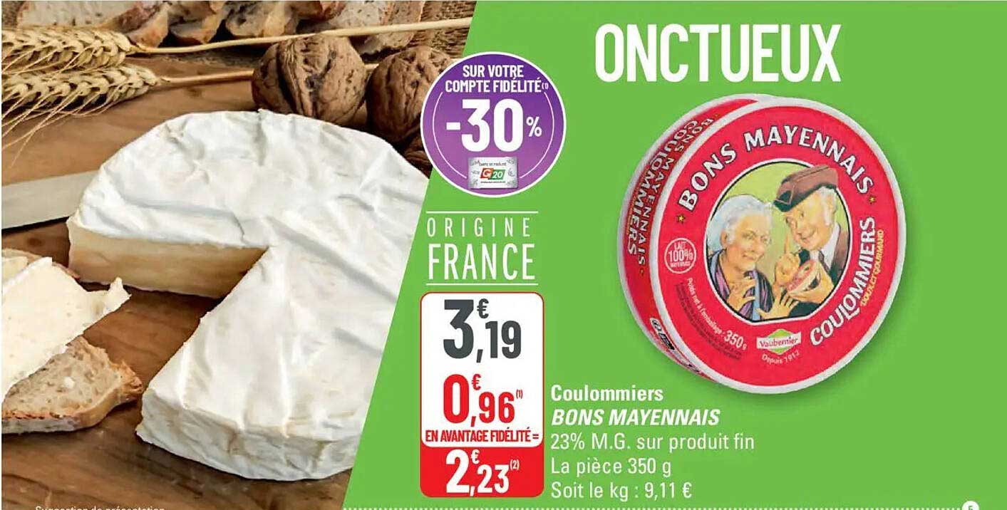 BONS MAYENNAIS Coulommiers