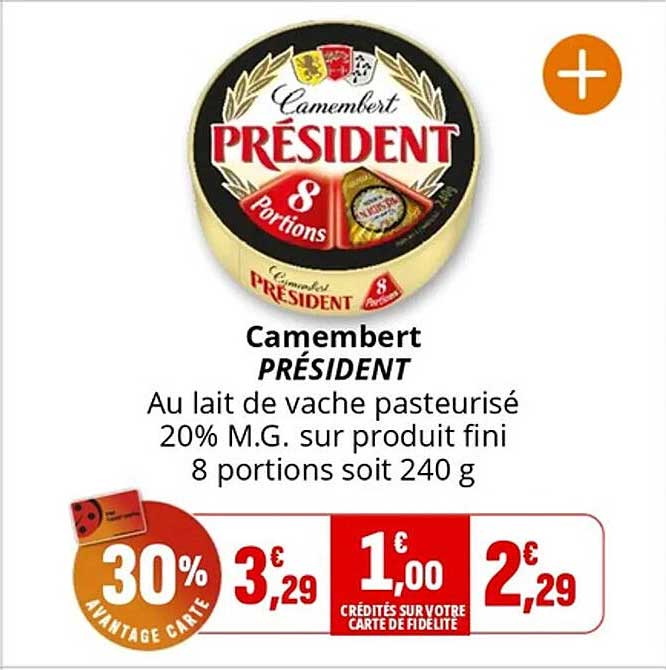 Camembert PRÉSIDENT