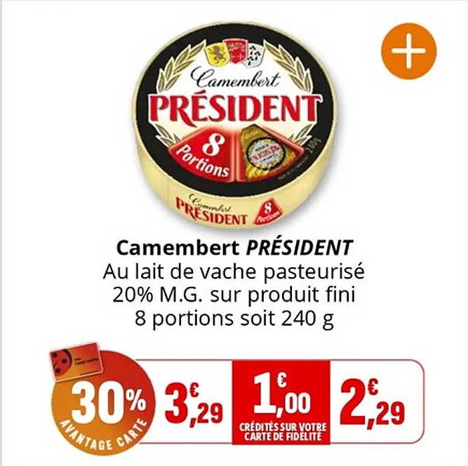 Camembert PRÉSIDENT
