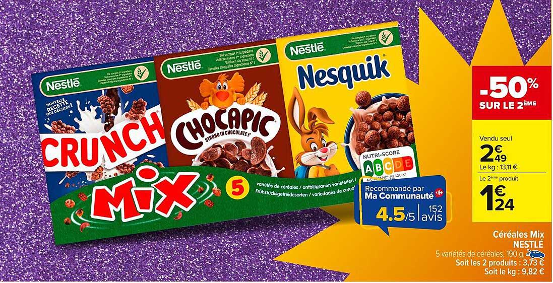 Céréales Mix NESTLÉ