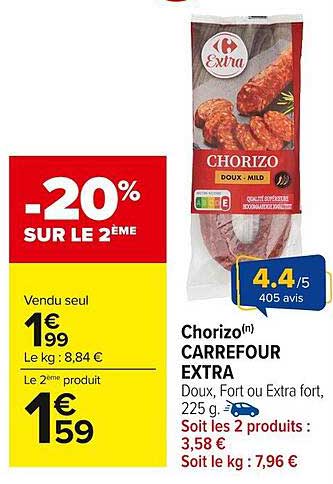 Chorizo Carrefour Extra