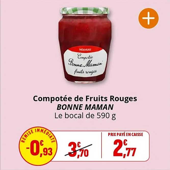 Compotée de Fruits Rouges BONNE MAMAN