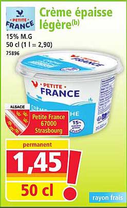 Crème épaisse légère