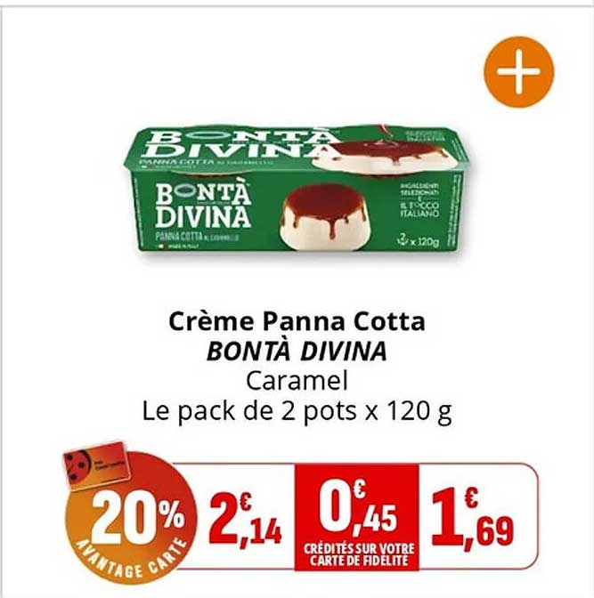 Crème Panna Cotta BONTÀ DIVINA