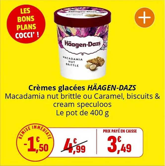 Crèmes glacées HÄAGEN-DAZS