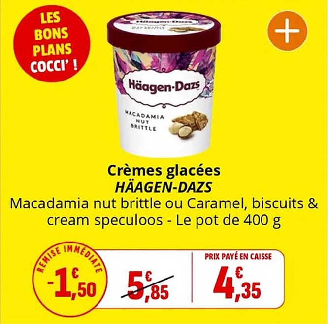 Crèmes glacées HÄAGEN-DAZS