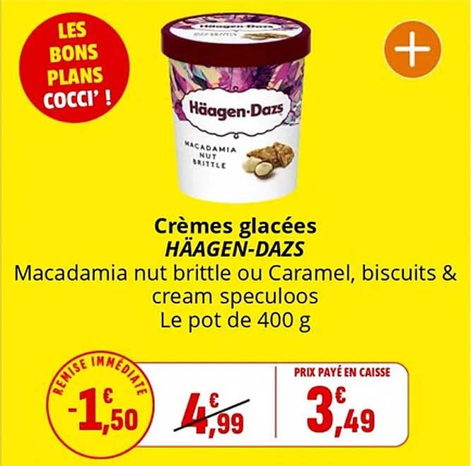 Crèmes glacées HÄAGEN-DAZS