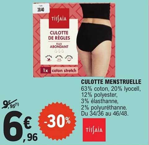 CULOTTE MENSTRUELLE