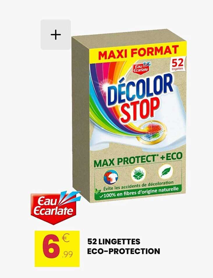Décolor Stop - 52 Lingettes Eco-Protaction
