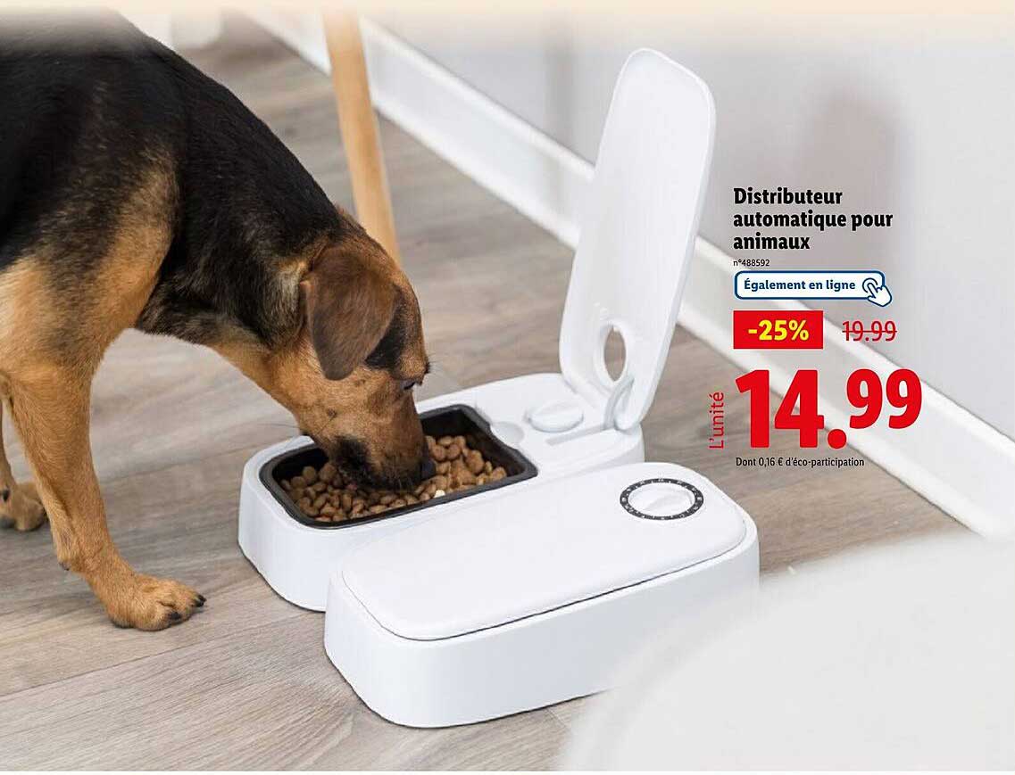 Distributeur automatique pour animaux