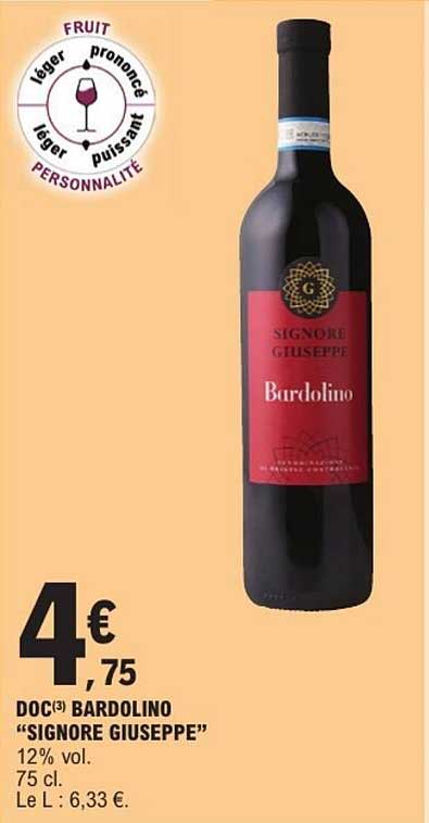 DOC(3) Bardolino “Signore Giuseppe”