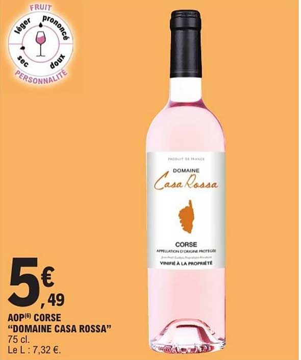 Domaine Casa Rossa - AOP Corse
