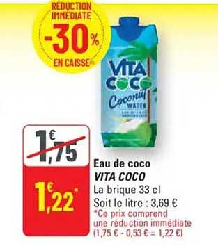 Eau de coco VITA COCO