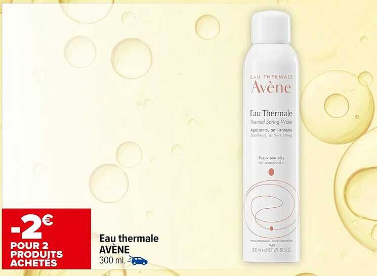 Eau thermale AVÈNE