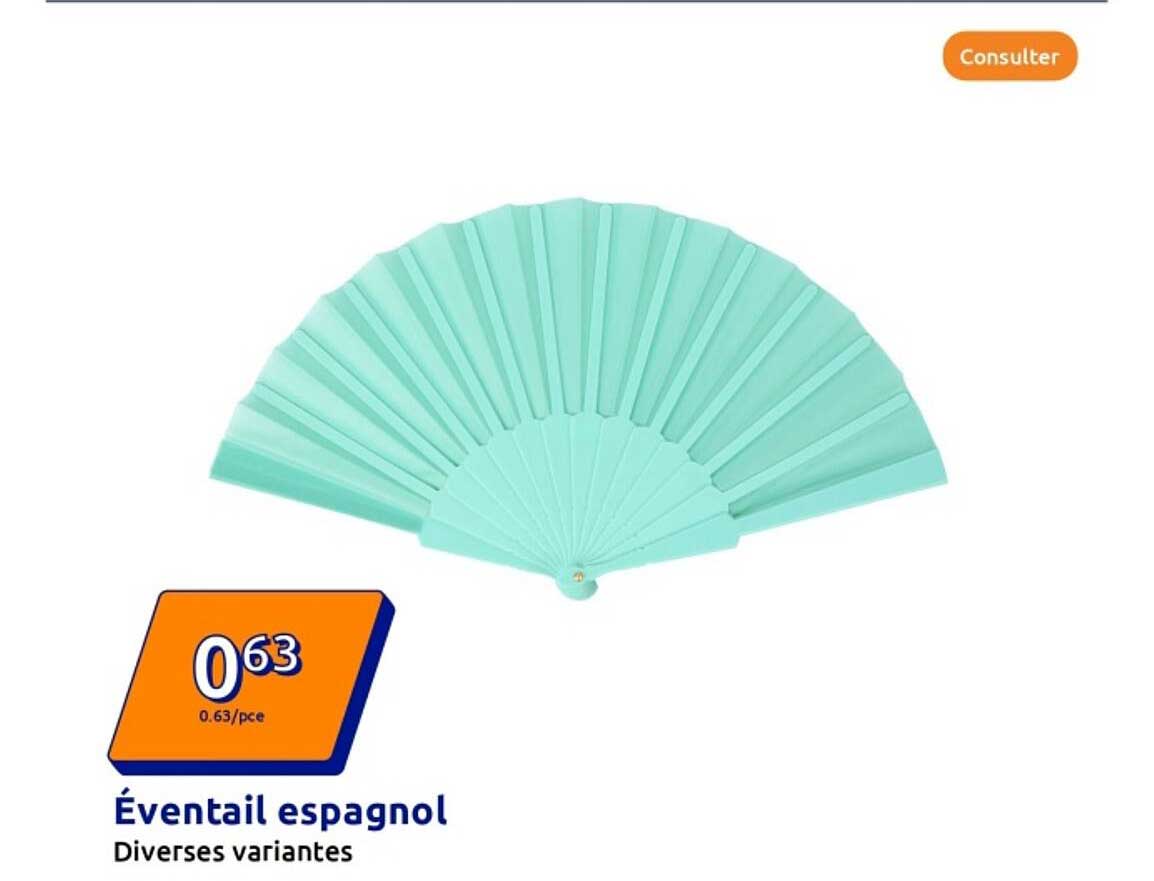 Éventail espagnol
