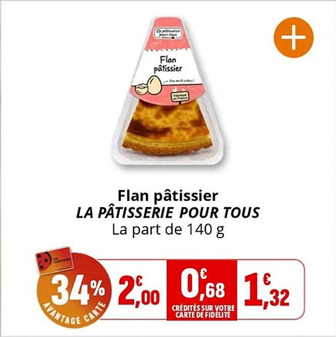Flan pâtissier LA PÂTISSERIE POUR TOUS