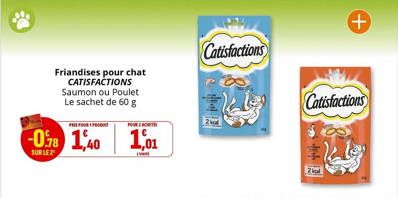 Friandises pour chat CATISFACTIONS