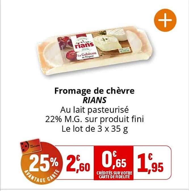Fromage de chèvre RIANS