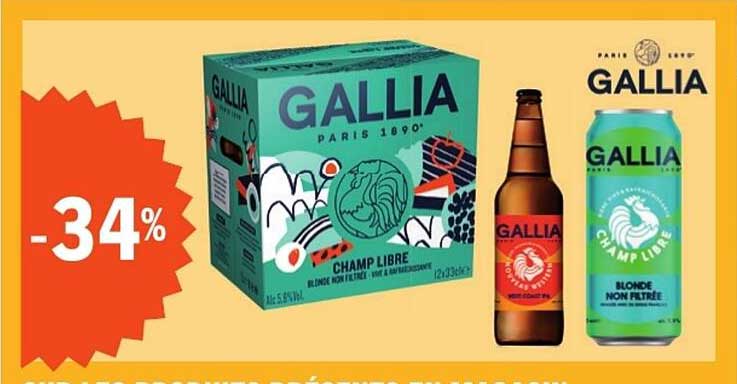 GALLIA CHAMP LIBRE -34%