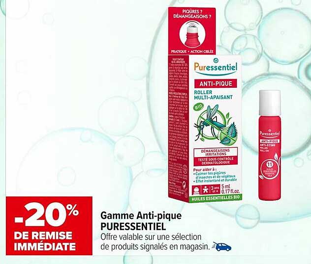 Gamme Anti-pique PURESSENTIEL