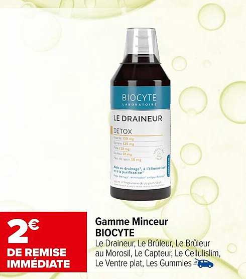 Gamme Minceur BIOCYTE