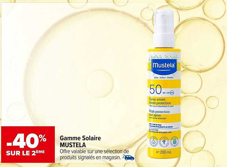Gamme Solaire MUSTELA