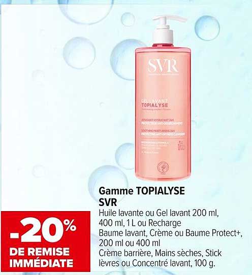 Gamme TOPIALYSE SVR