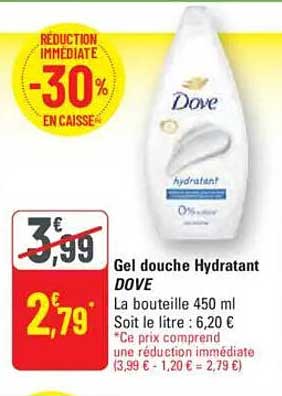 Gel douche Hydratant DOVE