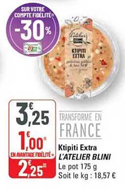 Kitipiti Extra L'ATELIER BLINI