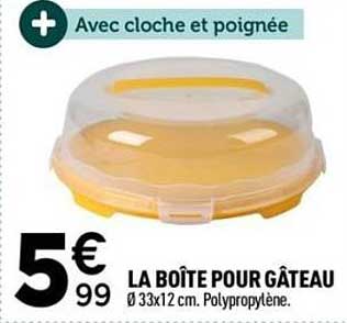 LA BOÎTE POUR GÂTEAU