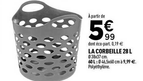 LA CORBEILLE 28 L